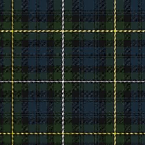 Campbell of Argyll Muted Tartan Plaid Fabric - Premium Scottish Wool for Kilts, Scarves & Home Decor | Perfect for Traditional Highland Wear & Cozy Winter Fashion