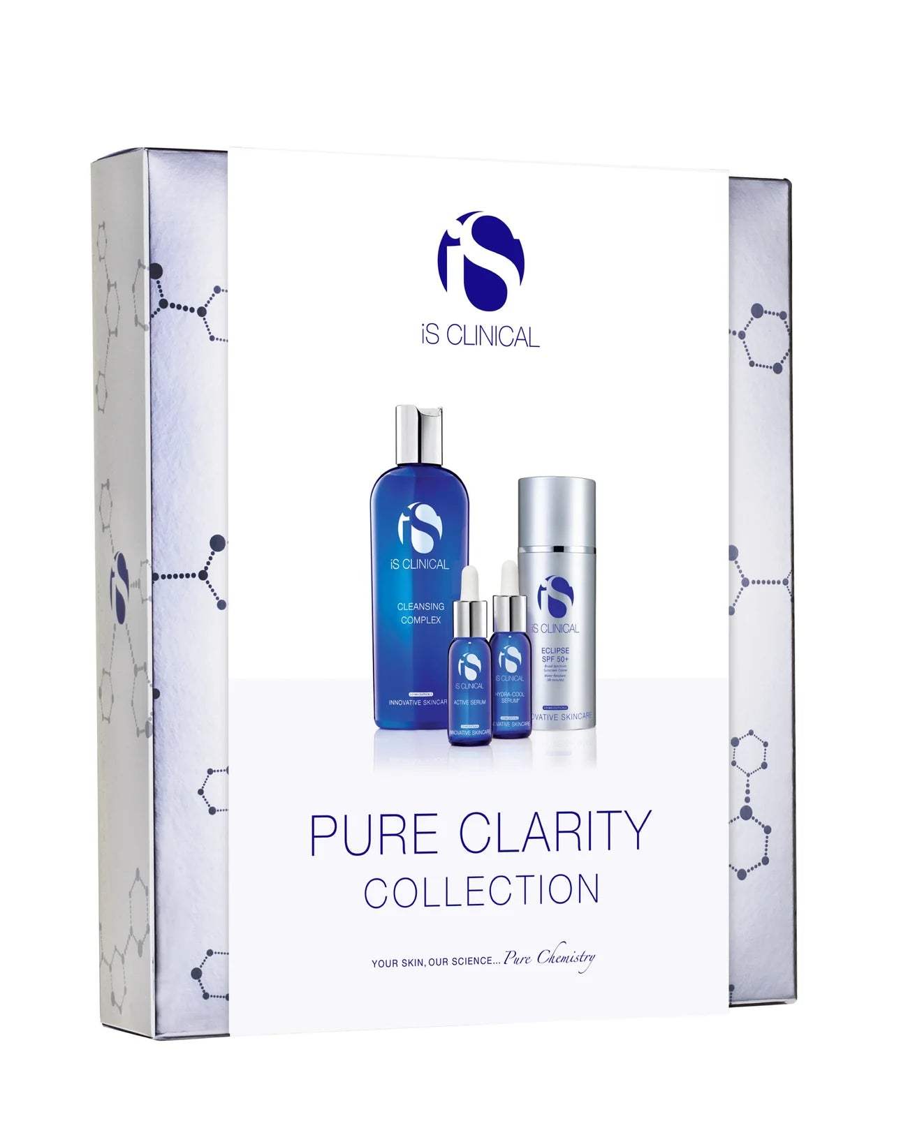 iS Clinical Pure Clarity Collection - Acne Treatment Skincare Set for Clear & Radiant Skin | Perfect for Daily Face Care Routine & Blemish Control