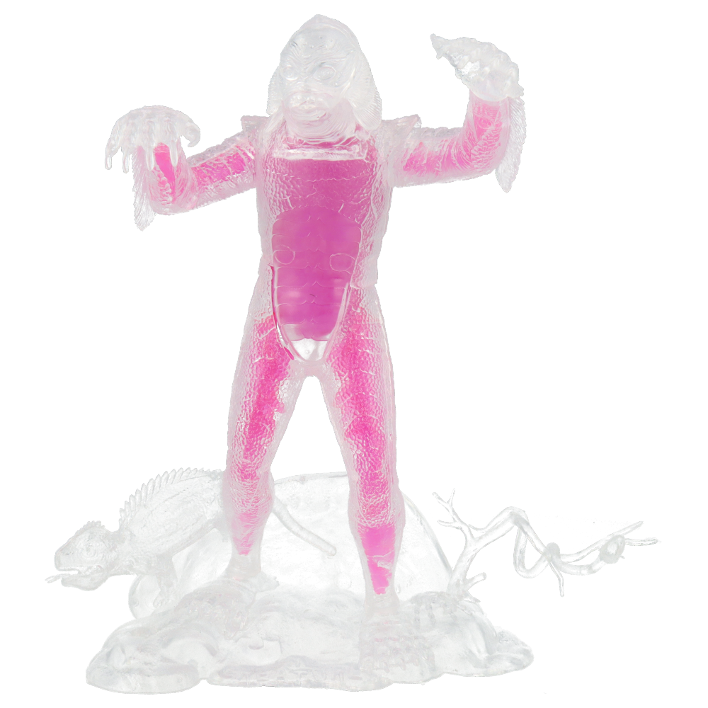 Creature from the Black Lagoon Clear Model Kit - Classic Horror Movie Collectible for Display & DIY Projects