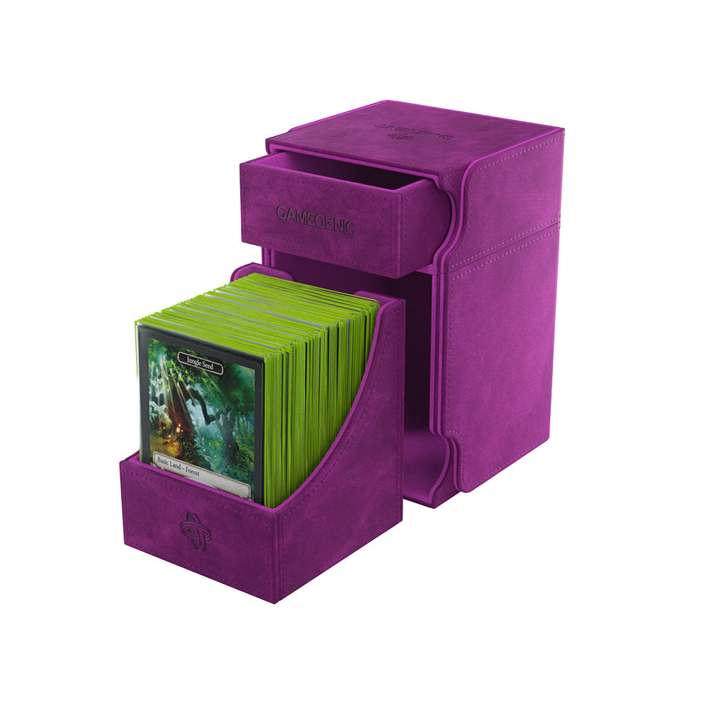 Watchtower 100+ XL Purple - Premium Large Size Watch Display Case for Collectors & Jewelry Stores | Perfect for Watch Storage, Organization & Showcase