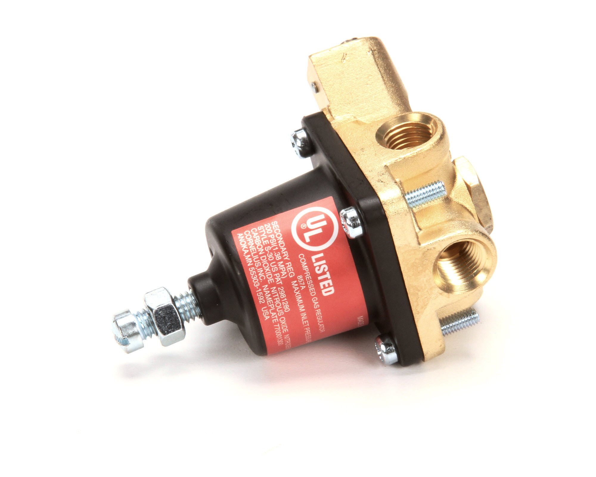 Cornelius 1008528 Sq Series RV Water Pressure Regulator - 30 PSI Adjustable for Campers, Trailers & Motorhomes - Prevent Pipe Damage While Showering or Washing Dishes