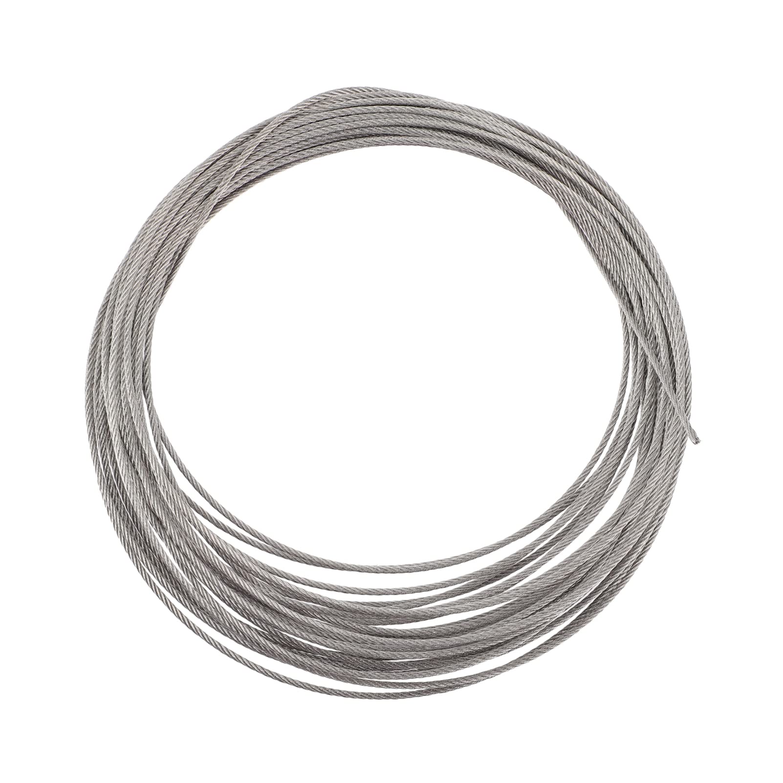 ULTECHNOVO 10M Stainless Steel Rope Clothesline - Portable Windproof Clothes Hanger for Indoor/Outdoor, Travel & Camping - Perfect for Deck Railing, Backyard, Laundry Room & RV Use