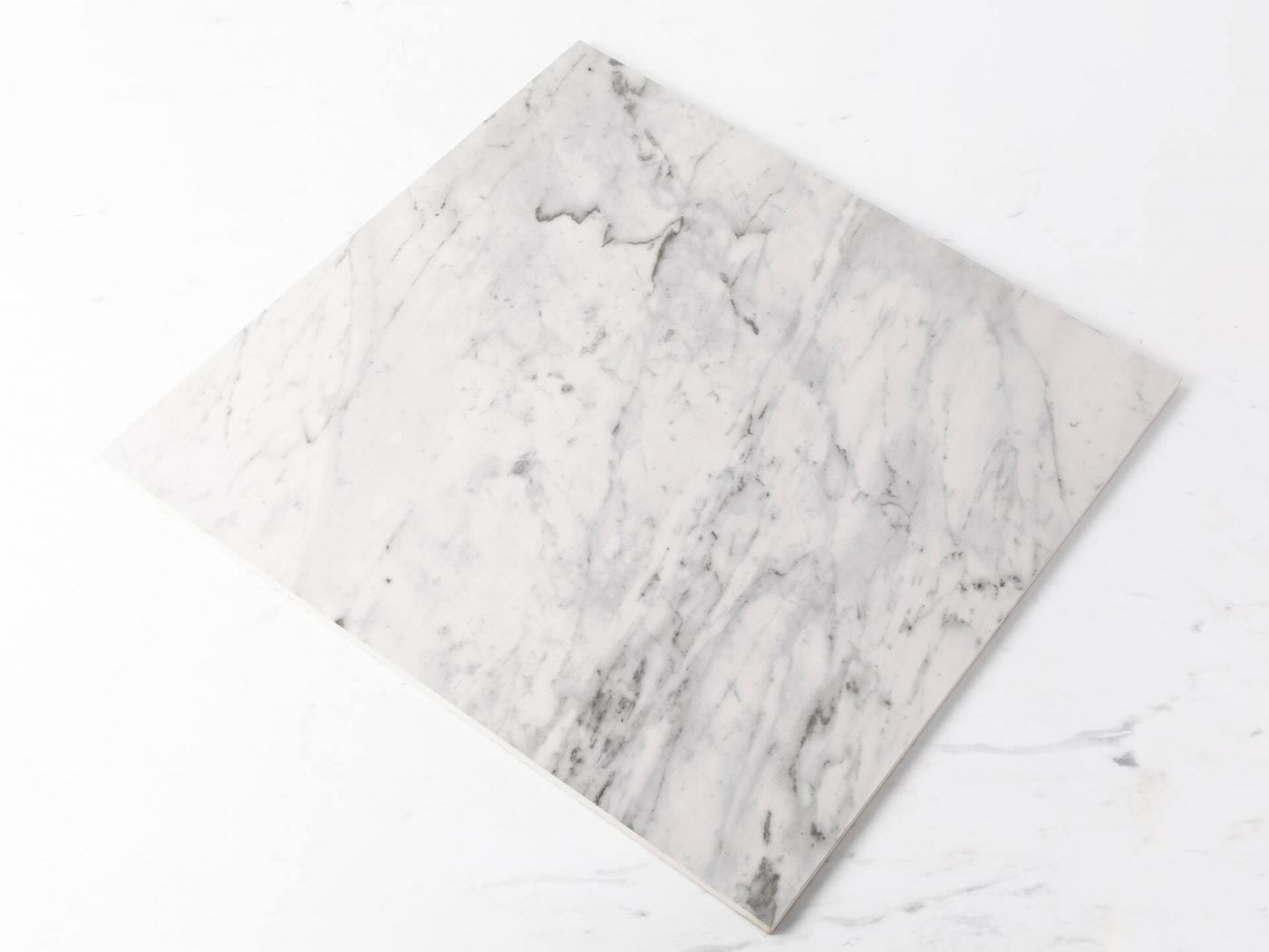 MarvelPro 600x600mm Matt Statuario Porcelain Tile Sample - Perfect for Kitchen Backsplash, Bathroom Walls & Flooring Projects