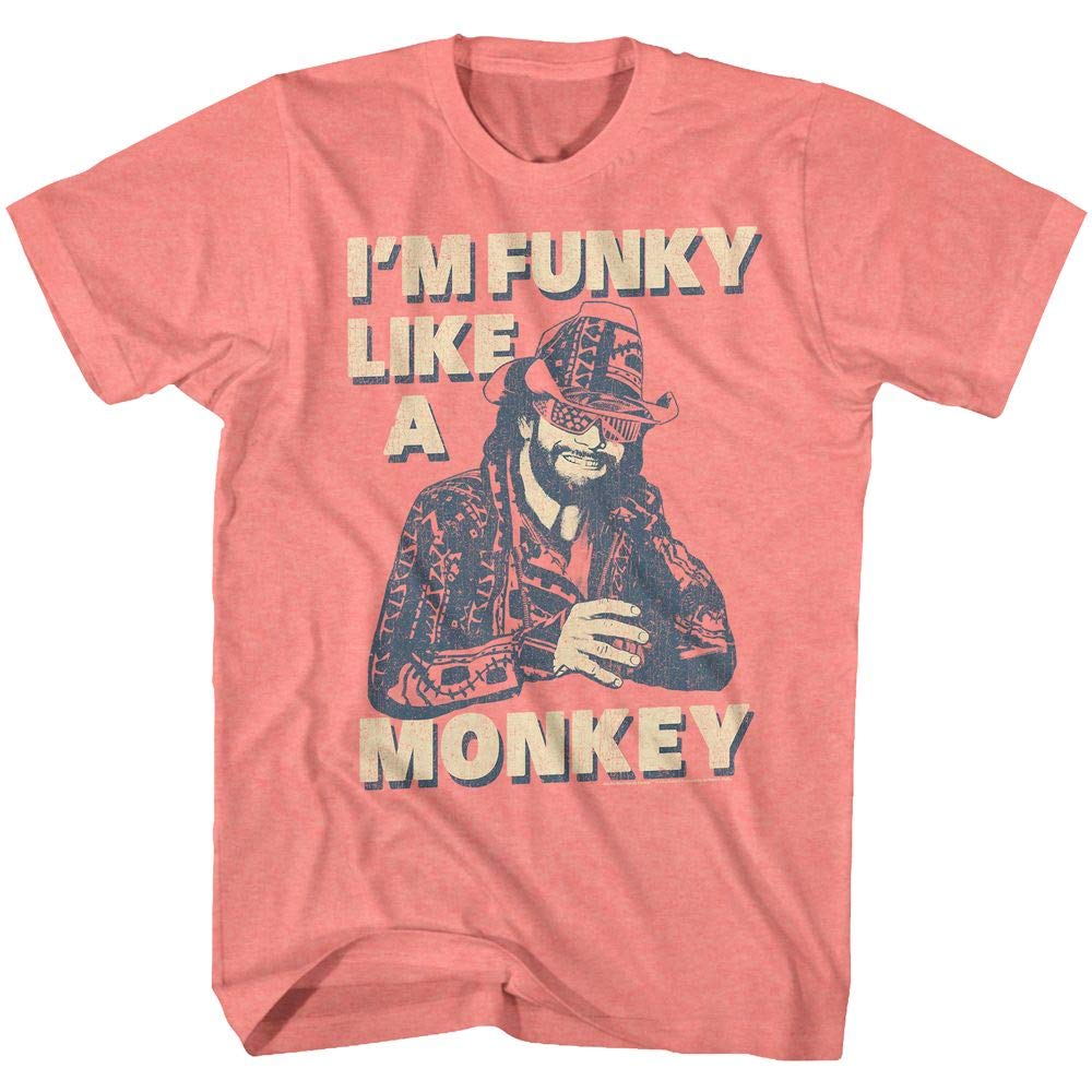 Macho Man Graphic T-Shirt for Men - Trendy & Funky Casual Tee - Perfect for Parties, Gifts & Everyday Wear