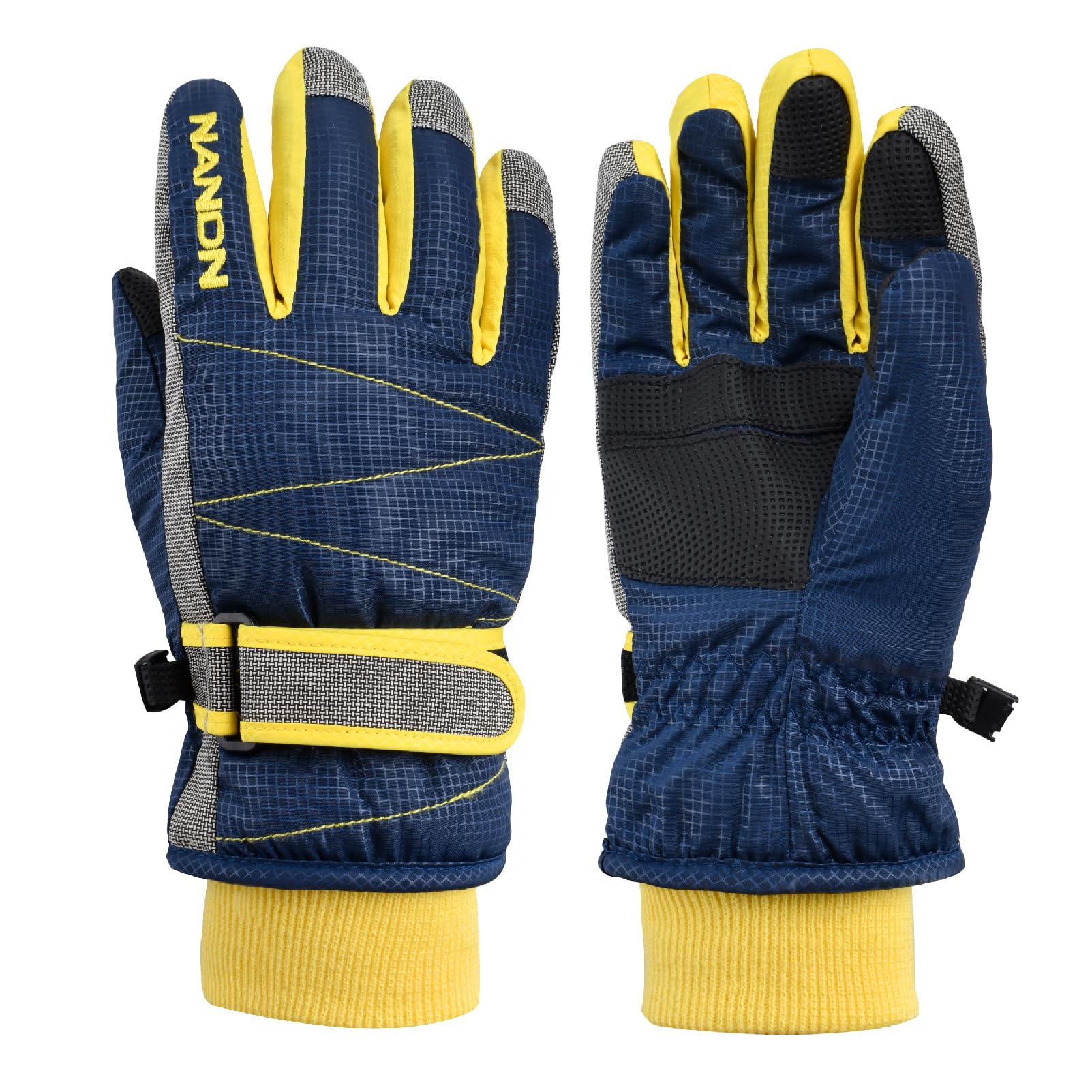 JEELAD Kids Winter Snow Gloves - Waterproof Ski Gloves for Boys & Girls - Warm Snowboard Gloves for Cold Weather - Perfect for Skiing, Snowboarding & Outdoor Winter Play