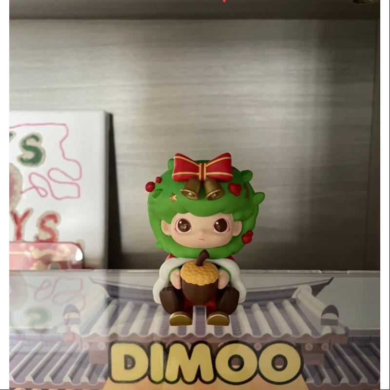 DIMOO Christmas 2020 Series Wreath Ornament - Festive Holiday Decor for Tree, Home & Office