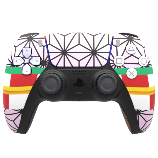 Demon Slayer Nezuko Kamado Custom PS5 Shell Cover - Anime Gaming Accessory for Playstation 5 Console - Perfect for Fans & Collectors - Enhance Your Gaming Setup with Anime Style