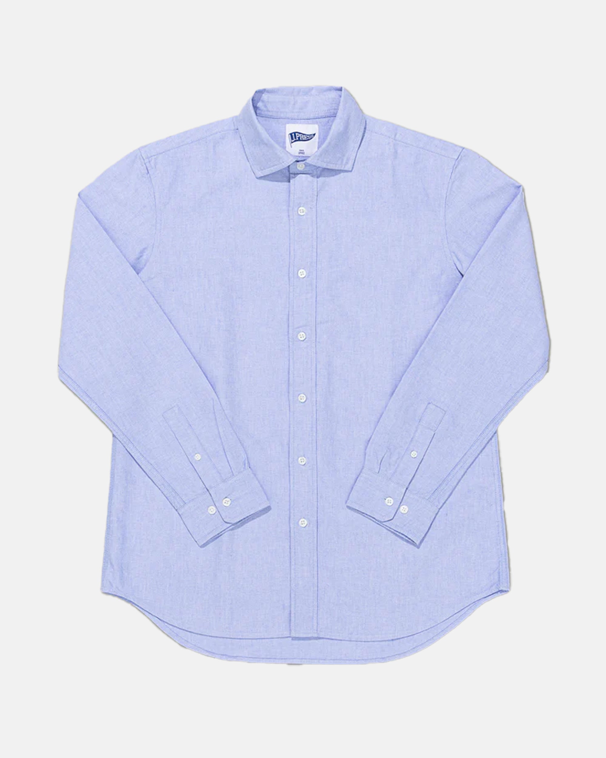 Trim Fit Enzyme Washed Oxford Spread Collar Shirt for Men - Classic Casual & Business Wear | Perfect for Office, Date Night & Formal Events