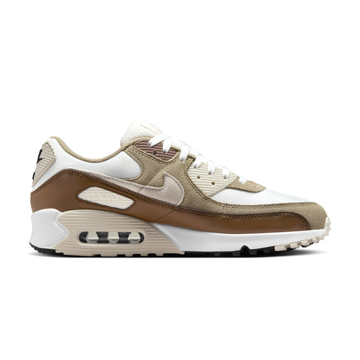 Nike Air Max 90 'Summit White Khaki' Men's Running Shoes - Classic Retro Sneakers for Casual Wear & Gym Workouts