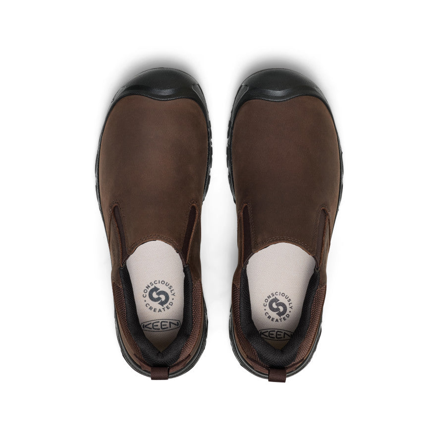 Men's Targhee IV Slip On Waterproof Hiking Shoes - Java/Black | Lightweight & Comfortable for Outdoor Adventures, Trail Walking & Travel