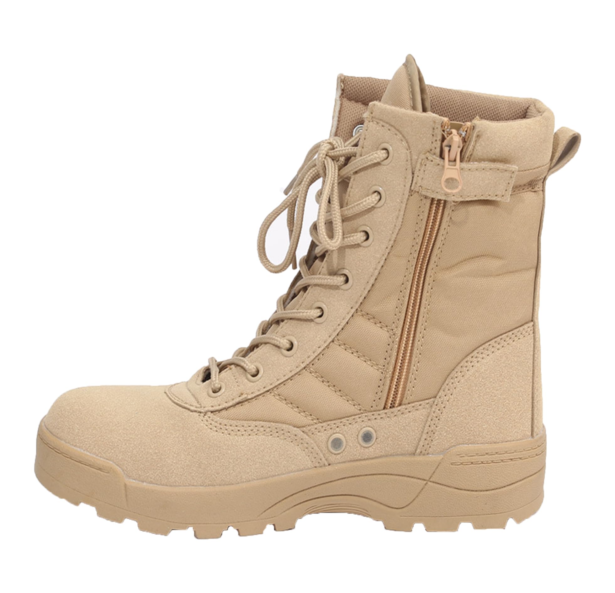 XENITE Men's Military Hiking Boots - Lightweight Combat & Desert Boots for Outdoor Adventures, Tactical & Hiking Use