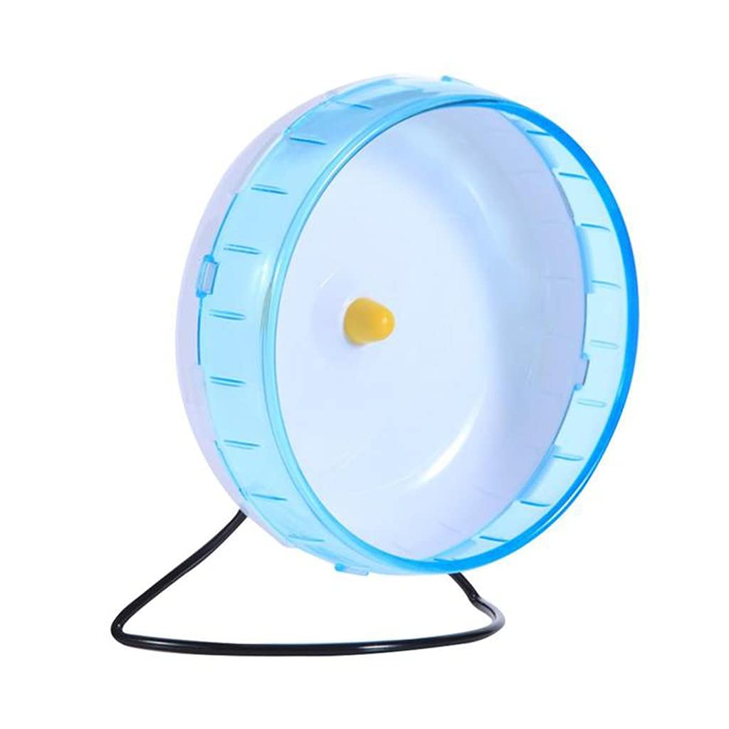 Silent Hamster Exercise Wheel - Sturdy & Quiet Running Spinner Toy for Small Pets | Perfect for Hamster Cage Accessories & Nocturnal Playtime