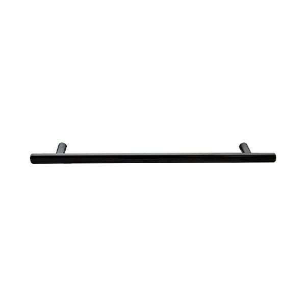 ADP Round Cross Bar Standard Handle in Matte Black - Durable Cabinet Hardware for Kitchen, Bathroom & Furniture Upgrade