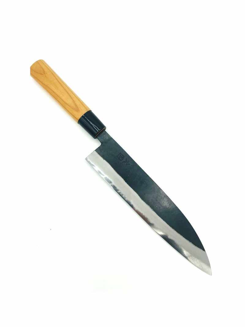 Premium Yukihiro Sakai Hinokuni White #1 210mm Gyuto Japanese Chef Knife - High Carbon Steel Blade for Professional Cooking & Sushi Preparation