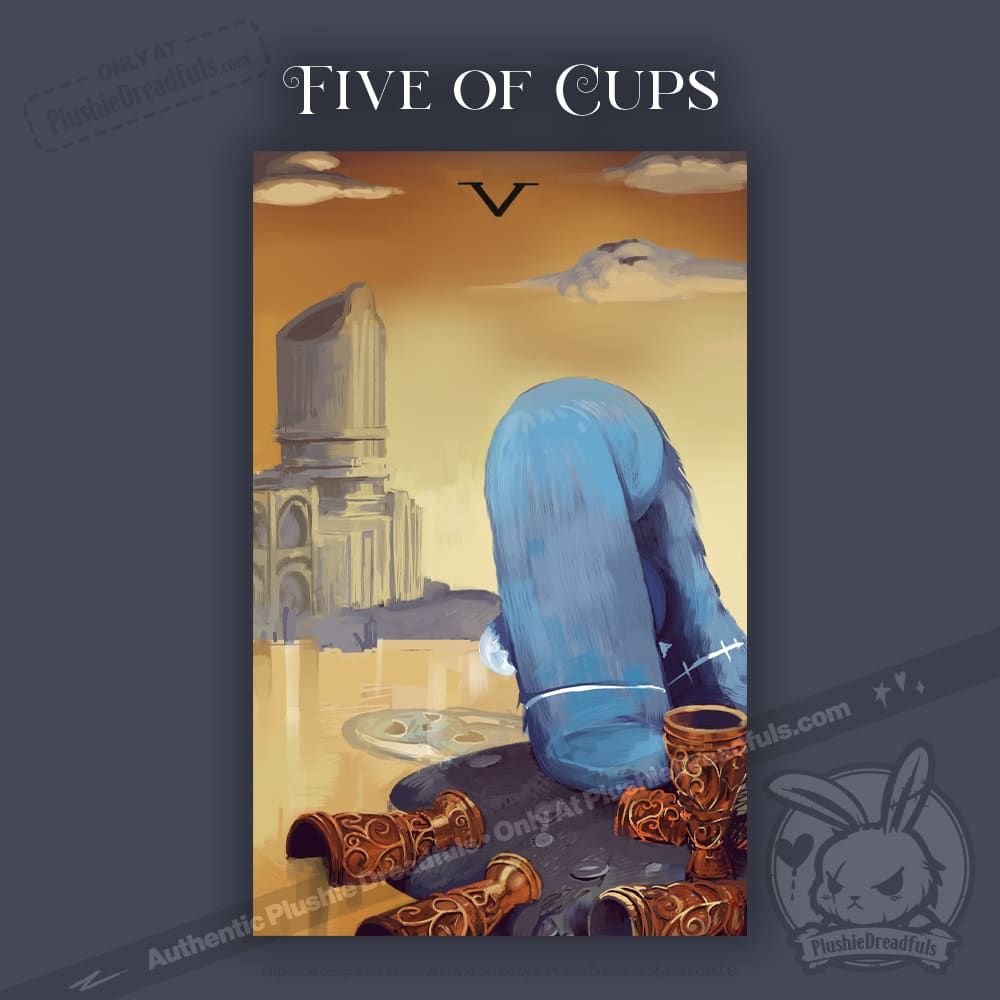 Plushie Dreadfuls Tarot Deck - Unique Cute Animal Tarot Cards for Beginners & Collectors | Perfect for Divination, Meditation & Gift Giving
