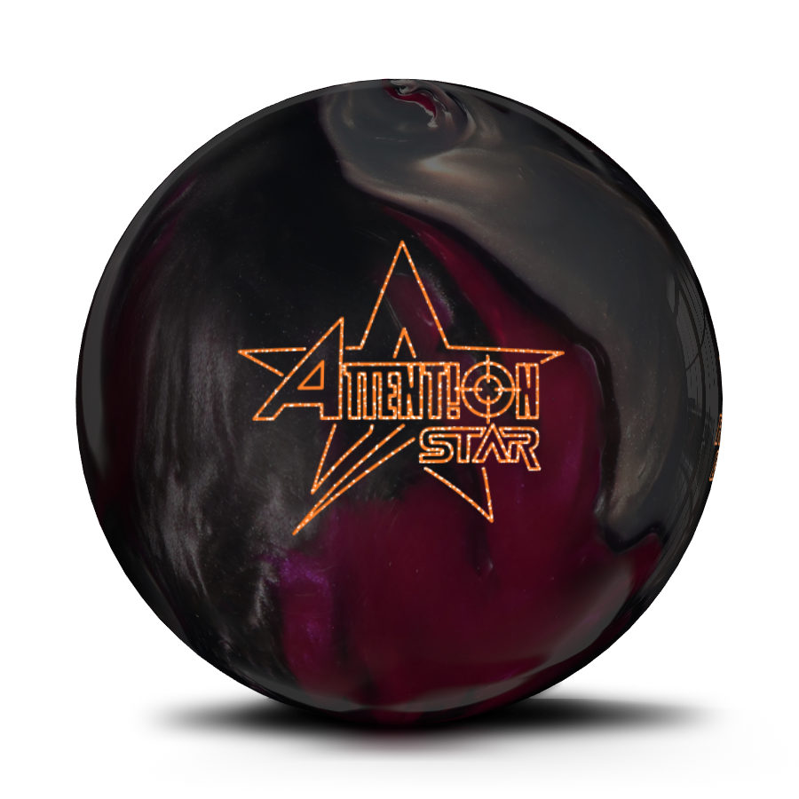 Roto Grip Attention Star Bowling Ball - High Performance Reactive Resin for Hook & Strikes - Perfect for League Play & Tournament Competition