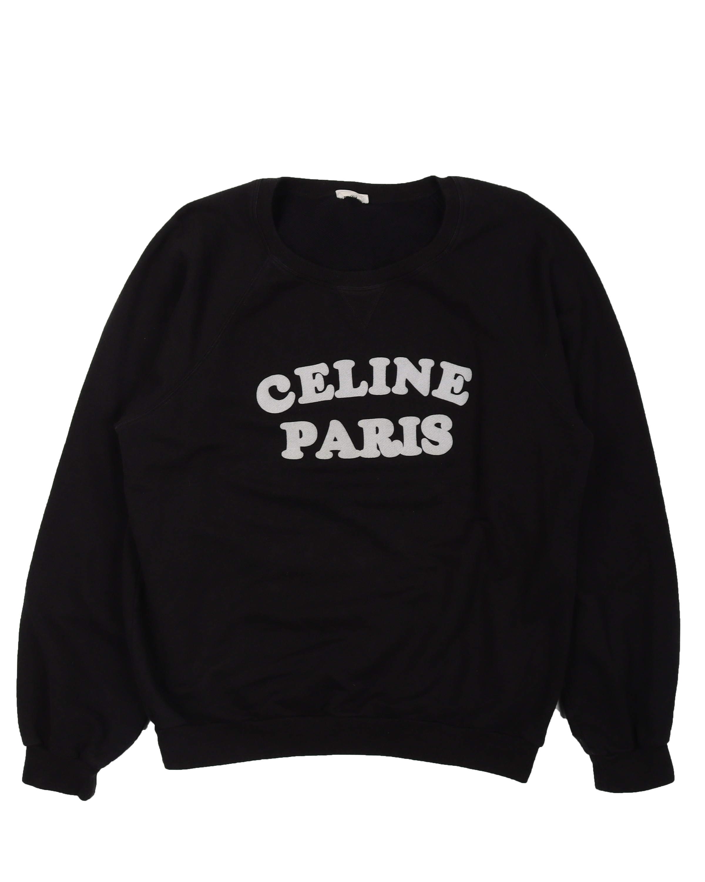 Celine Paris Women's Crewneck Sweatshirt | Casual Pullover Sweater | Soft Cotton Blend | Streetwear & Lounge Wear