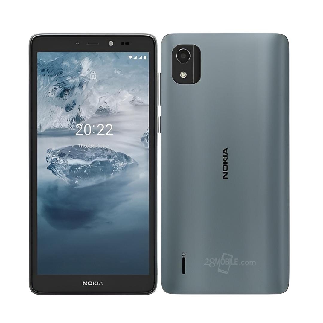 NOKIA C2 2E TA 1452DS Smartphone - 1GB RAM 32GB Storage, Dual SIM Unlocked Mobile Phone for Travel & Business Use
