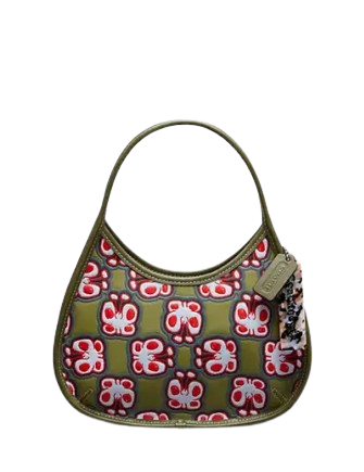 Coach Ergo Bag in Coachtopia Leather with Butterfly Print – Stylish Crossbody Purse for Women, Perfect for Work, Travel & Everyday Use