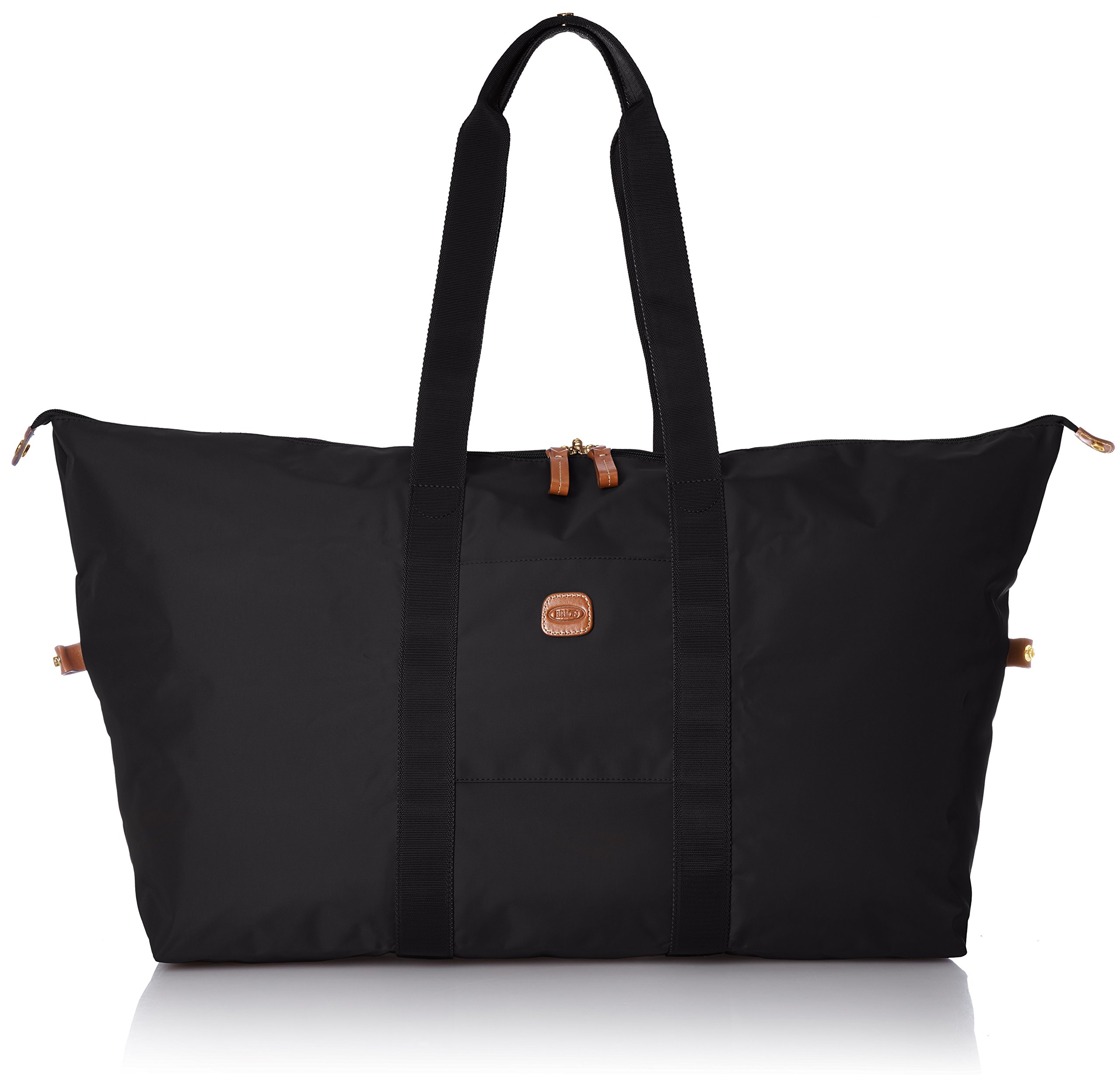 Bric's X-Bag X-Travel 2.0 Foldable Overnight Weekender Duffle Bag - 22 Inch Carry On Luggage for Business Travel & Weekend Getaways - Black