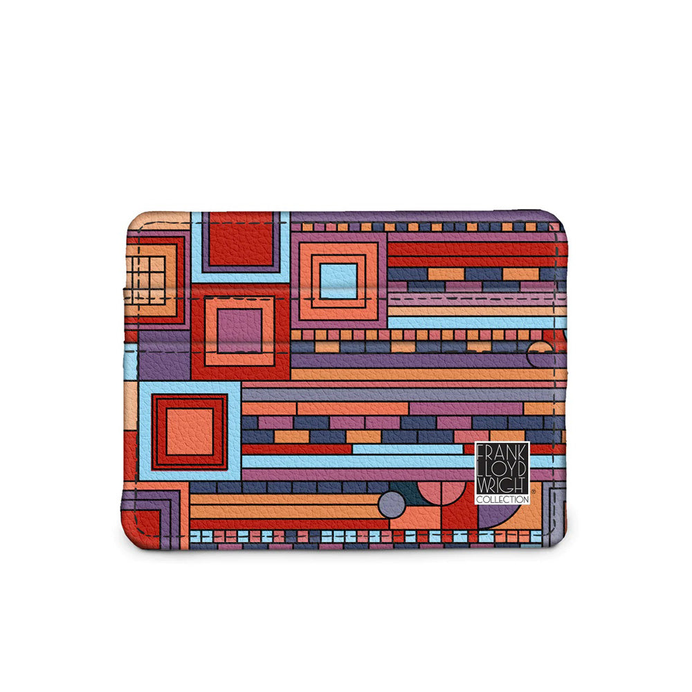 Saguaro Sunset Slim Wallet for Men - Ultra Thin Minimalist RFID Blocking Front Pocket Wallet - Perfect for Travel, Everyday Carry & Gifts