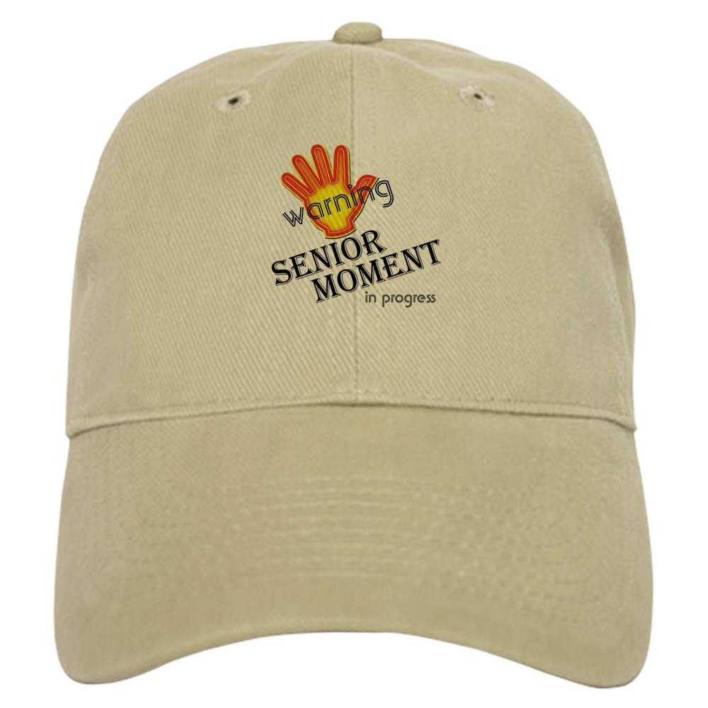 Senior Moment Baseball Cap - Funny Gift for Seniors & Retirement
