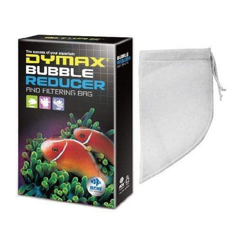 Dymax Bubble Reducer Sock for Aquarium - Fish Tank Filter Media Sock to Reduce Micro Bubbles - Perfect for Freshwater & Saltwater Tanks