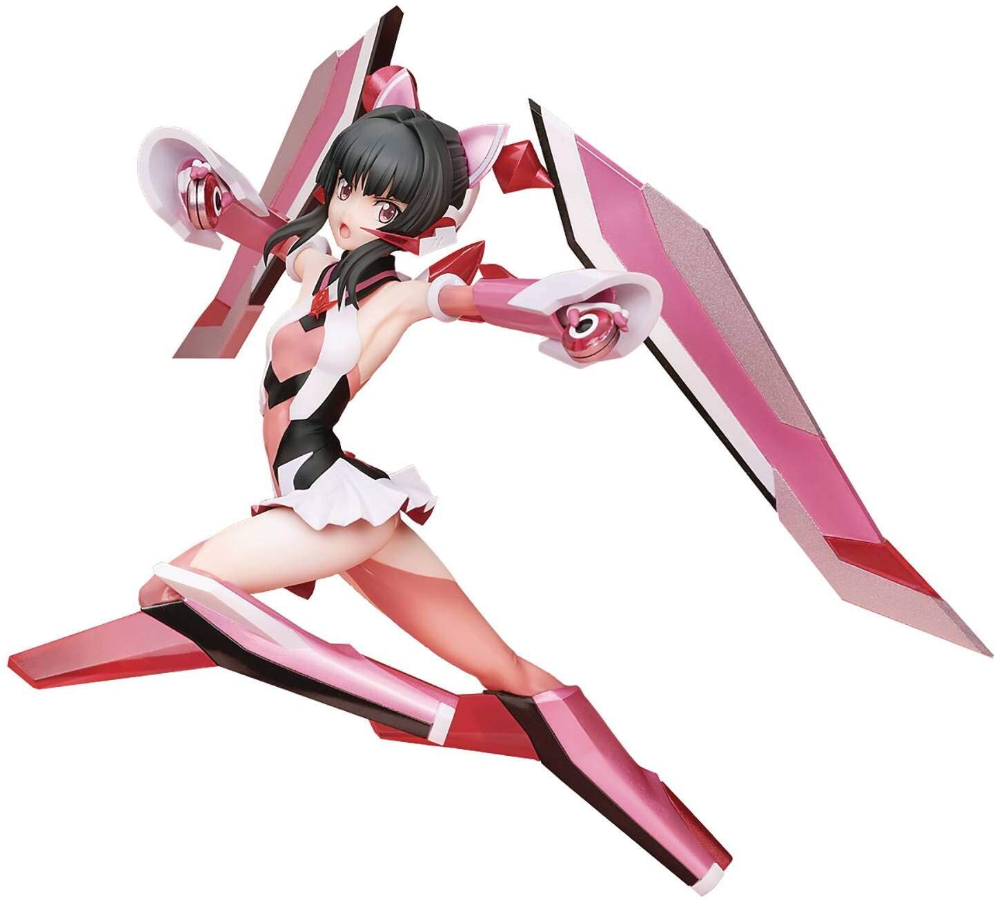 Symphogear GX Shirabe Tsukuyomi 1/7 Scale PVC Anime Figure - 8.5 Inch Multicolor Collectible Statue for Display & Anime Fans