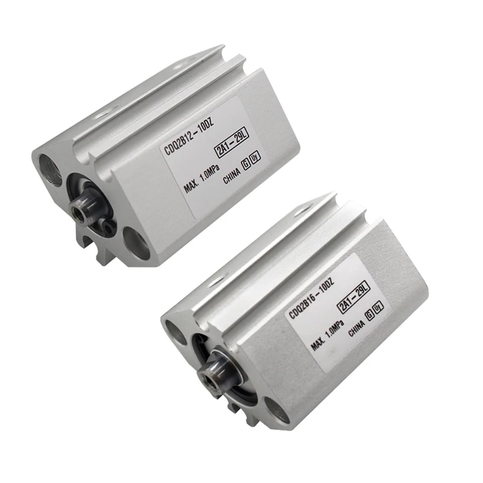SMC Type Pneumatic CDQ2B Cylinder - CQ2B25 Series (10D to 50D) - Compact Double Acting Air Cylinder for Industrial Automation - Perfect for Packaging, Assembly & CNC Machinery