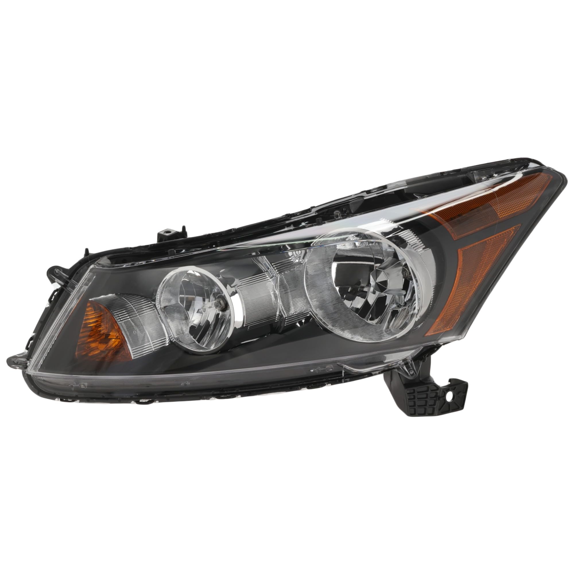 Go-Parts - Replacement Headlight Assembly for 2008-2012 Honda Accord Sedan (Left Driver Side, Halogen) - Perfect for Night Driving & Foggy Conditions