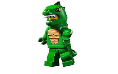 Lizard Man - Series 5 Lego Minifigure | Collectible Lego Character for Display & Play | Perfect for Lego Collections, Kids Toys & Gift Giving