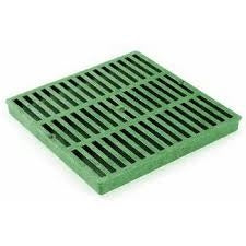12SQ Green NDS 1212 Grate - Durable Drainage Solution for Landscaping, Gardens & Outdoor Areas