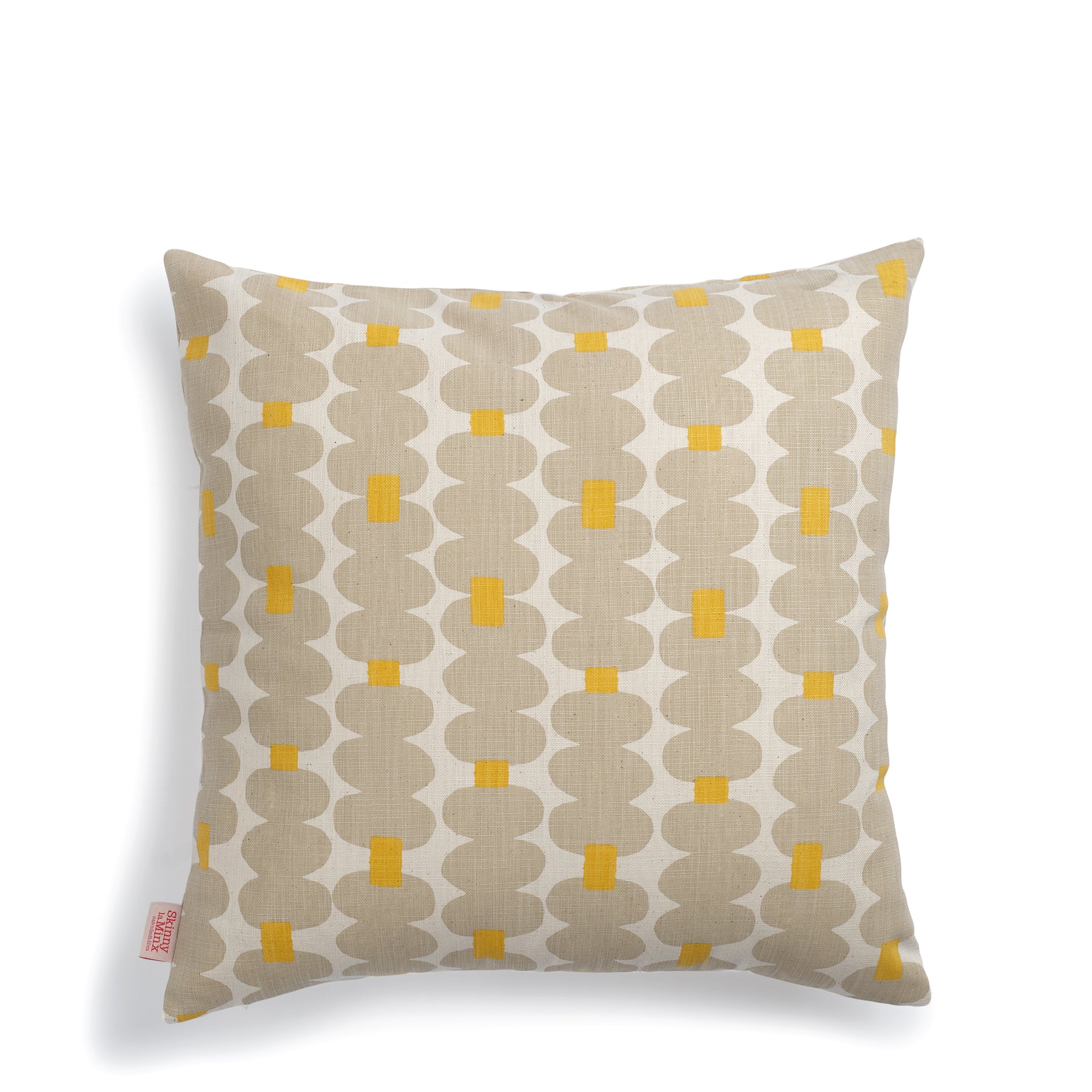 Oddjects Sand & Pollen Decorative Throw Pillow - Soft & Stylish Home Decor for Living Room, Bedroom, or Sofa