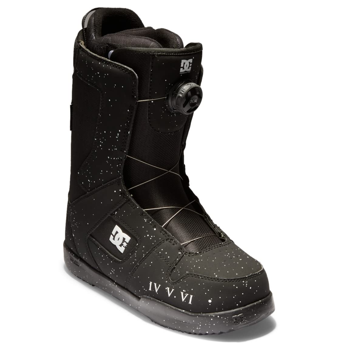 DC Star Wars Phase BOA® Snowboard Boots for Men - Black/Black/Red Size 11.5 D (M) | Comfortable & Durable Winter Sports Gear for Snowboarding & Mountain Adventures