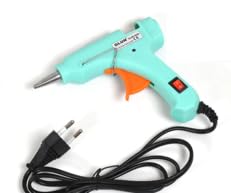 Qwid 20W Hot Melt Glue Gun with On/Off Switch - Fast Heating Craft Glue Gun for DIY Projects, Home Repairs, Scrapbooking & Arts & Crafts (Pack of 1)