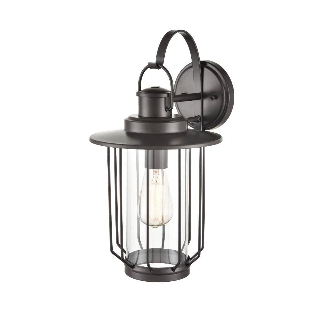 Millennium 2693-PBZ Transitional Outdoor Wall Light - Dark Bronze Powder Coat Finish - Belvoir Collection - Perfect for Porch, Patio & Garden Lighting