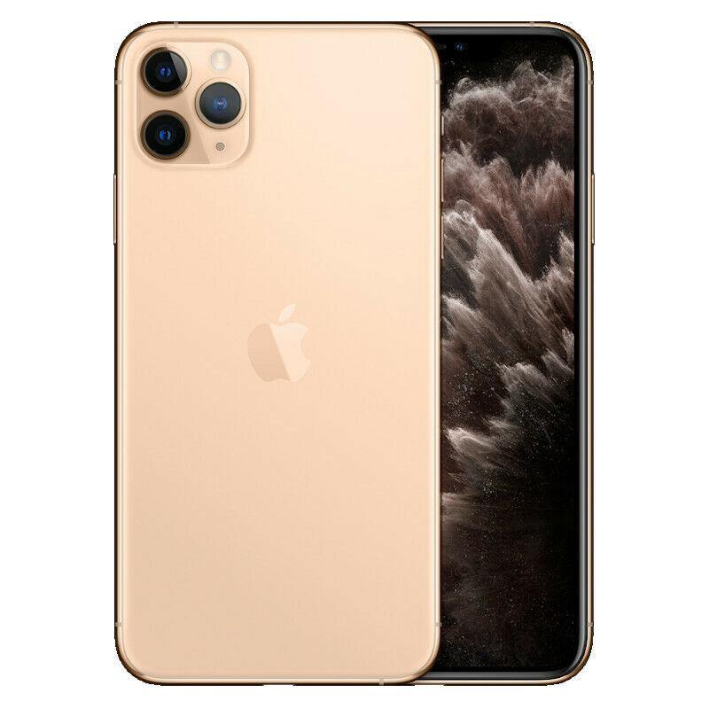 Refurbished iPhone 11 Pro 64GB Unlocked Smartphone - Gold (Face ID Not Working) | Eco-Friendly Deal for Work, Travel & Daily Use