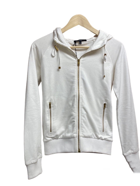 Gucci Women's Zip-Up Jacket - Made in Italy, Size XS | Luxury Fashion Outerwear for Casual & Evening Wear