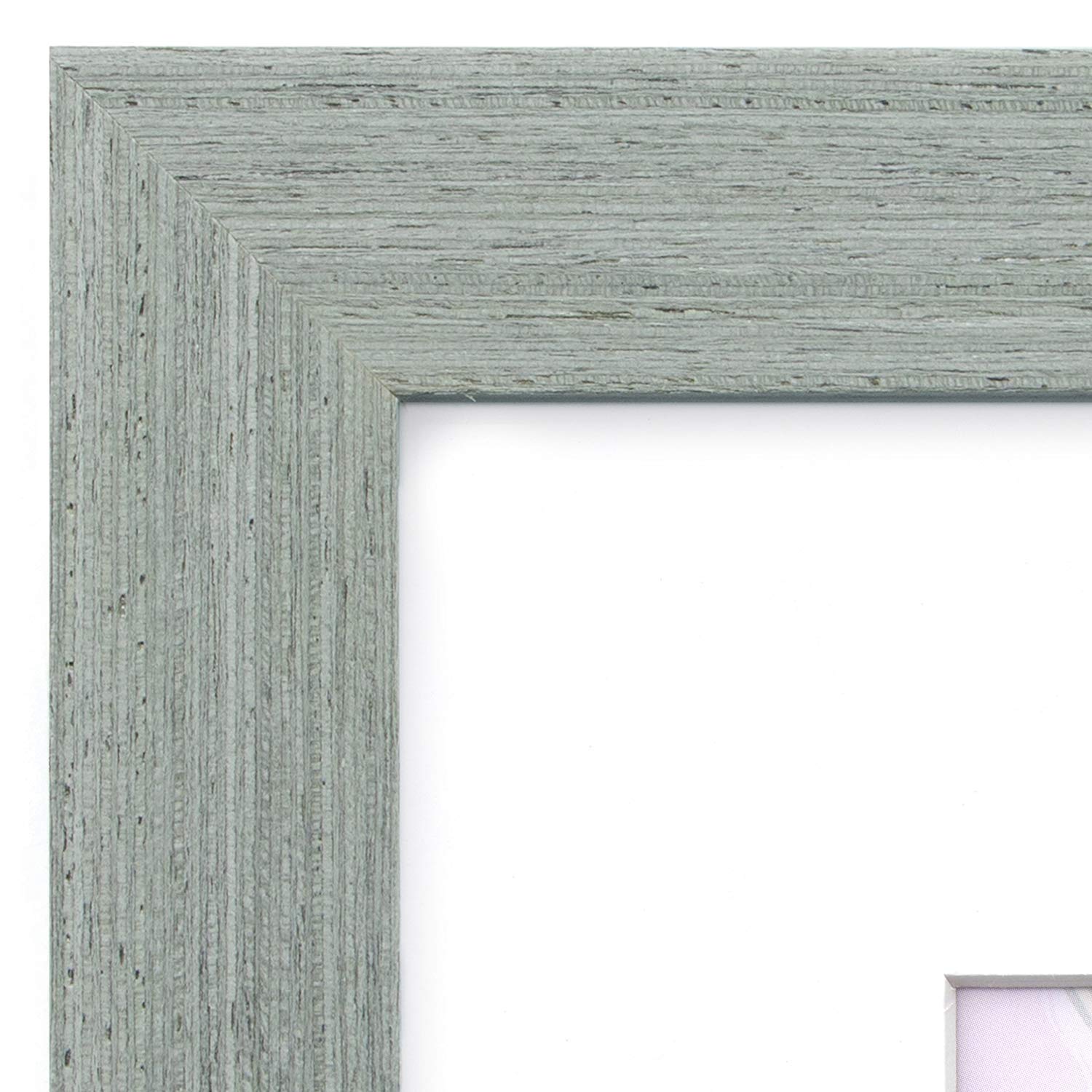 Modern Grey Barnwood Picture Frame 8x10 - Wall Decor for Home & Office