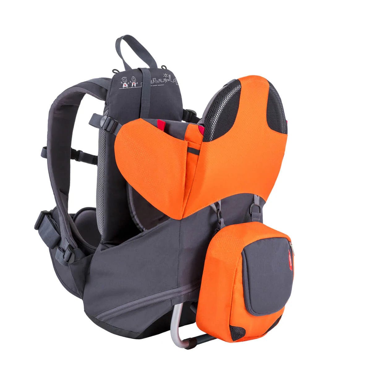 Phil&Teds Parade Baby Carrier - Lightweight, Ergonomic & Adjustable for Newborns to Toddlers - Perfect for Hiking, Travel & Everyday Use
