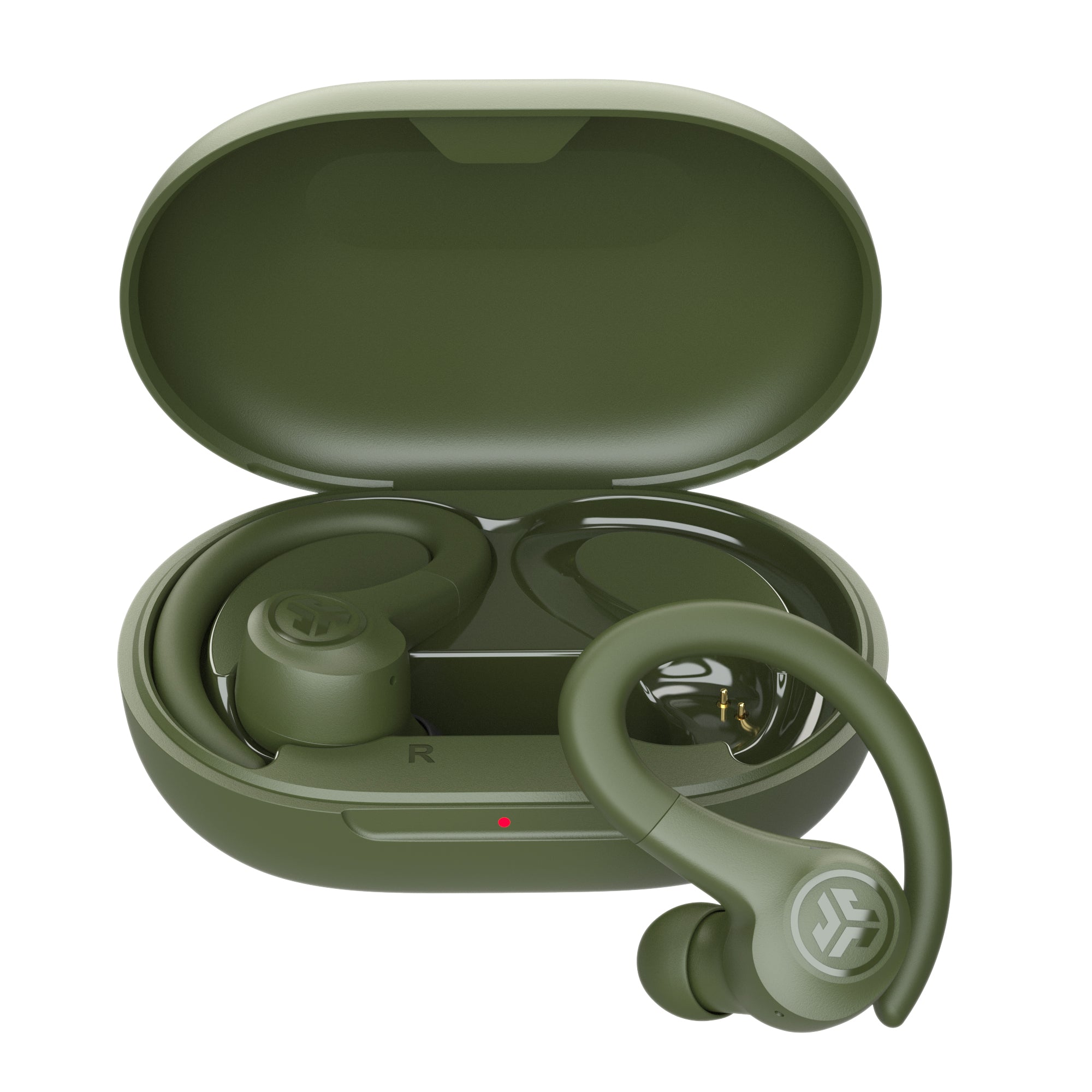 GO Sport+ True Wireless Earbuds with Noise Cancellation, Bluetooth 5.2, 30H Playtime - Green (BWP) - Perfect for Gym, Running, Workouts & Outdoor Activities