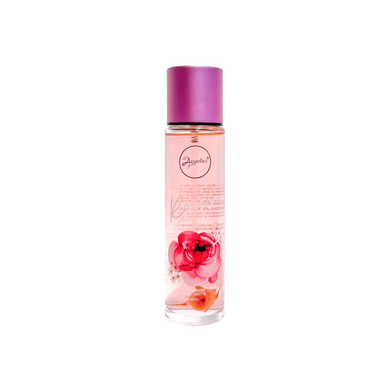 Anyeluz Paris Rose Perfume for Women - Floral Fragrance Eau de Parfum - Perfect for Date Nights, Weddings & Special Occasions
