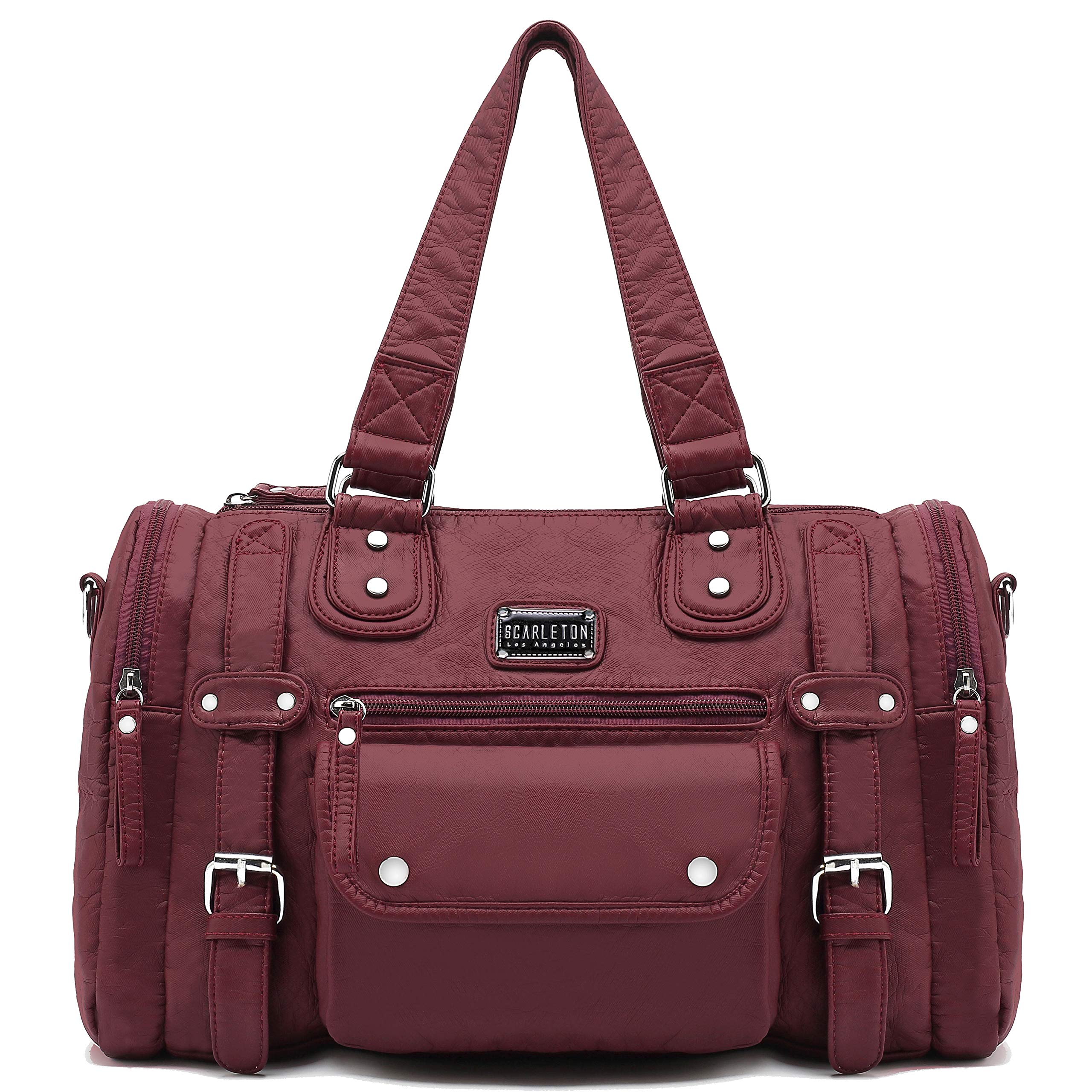 SCARLETON Women's Handbags & Purses with Multiple Pockets - Stylish Crossbody Bag for Work, Travel & Everyday Use (Model H1485)