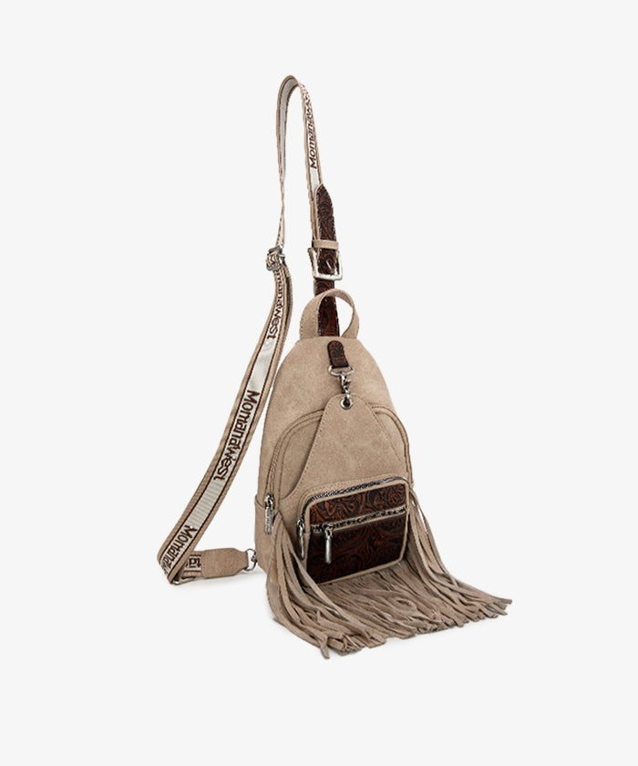 Montana West Fringe Sling Bag for Women - Stylish Crossbody Purse with Adjustable Strap, Perfect for Travel, Shopping & Everyday Use