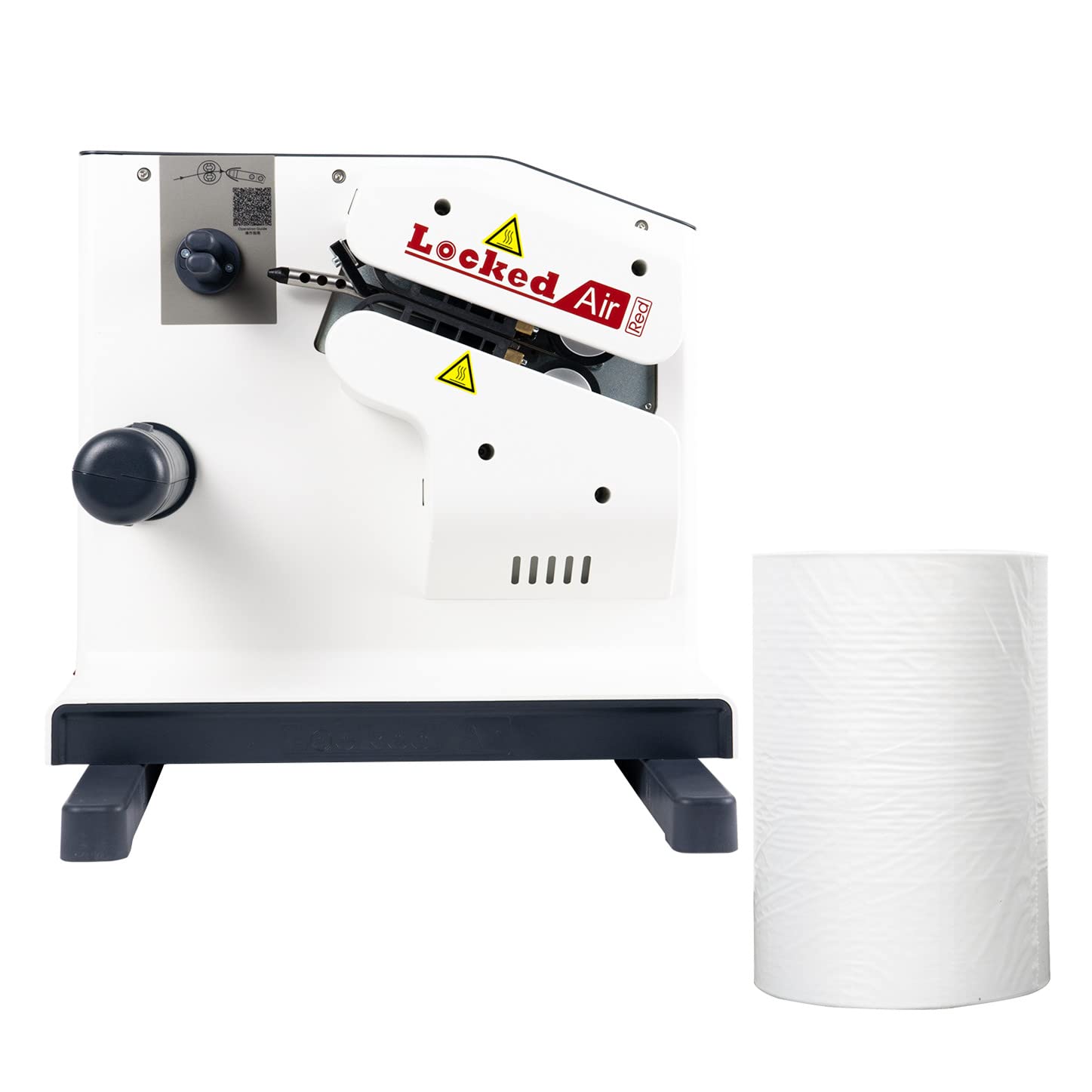 110V Air Cushion Machine with 980' Air Cushion Film Roll - Fast Air Pillow Maker for Packaging (300m Air Pillows) - Perfect for Ecommerce Shipping, Fragile Item Protection & Moving Supplies