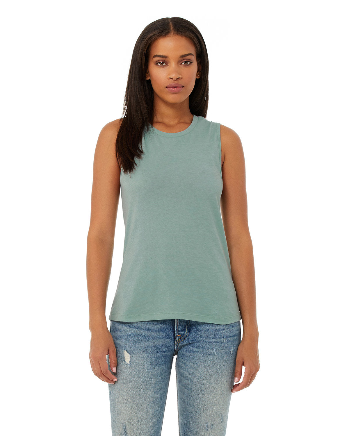 Bella + Canvas B6003 Women's Stretchy Jersey Muscle Tank Top - Soft & Comfortable for Yoga, Gym & Casual Wear