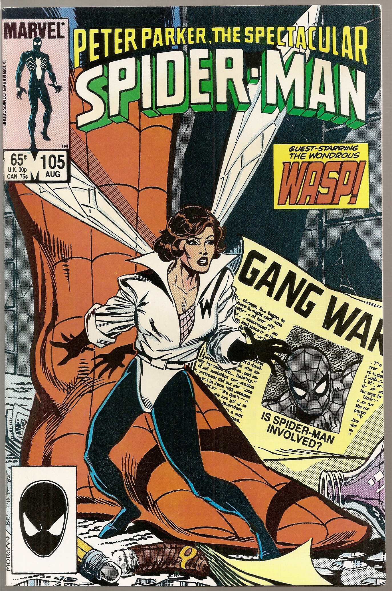 Peter Parker, The Spectacular Spider-Man #105 Comic Book - Rare Marvel Collectible for Superhero Fans & Comic Collectors | Perfect for Display, Gifts & Investment