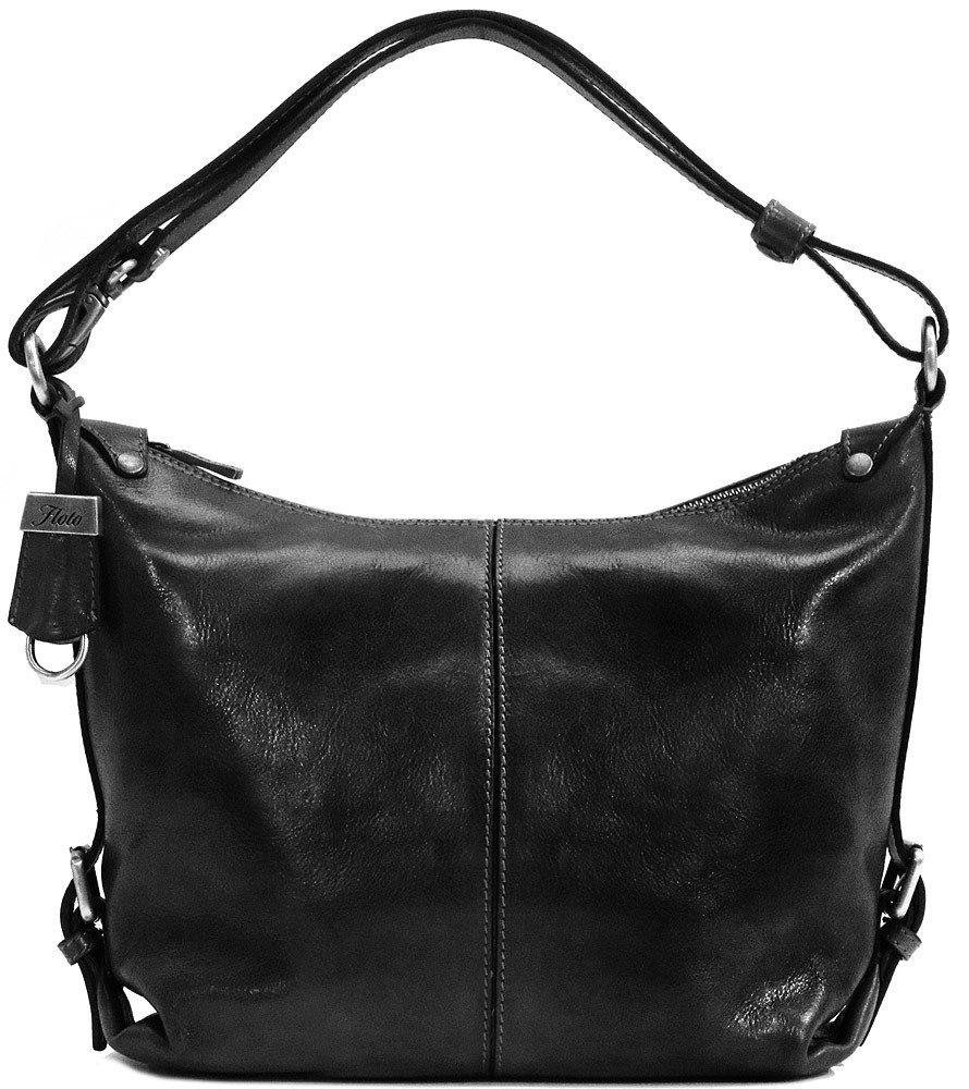 Premium Floto Capri Tote - Genuine Full Grain Leather Shoulder Bag & Crossbody Purse for Women | Perfect for Work, Travel & Everyday Use