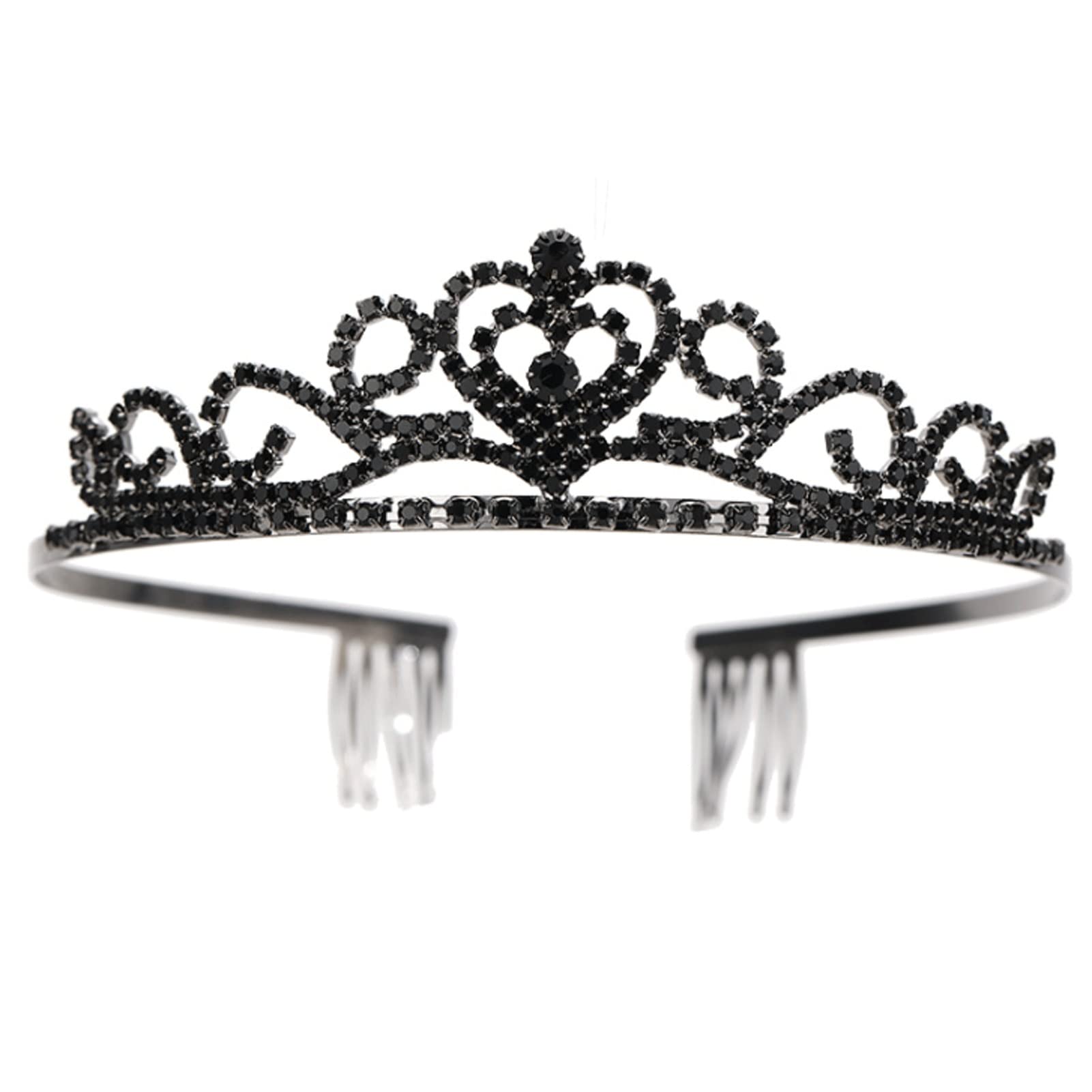 Sparkling Crystal Crowns & Tiaras with Comb for Women & Girls - Elegant Birthday, Christmas, Halloween, Valentine's Day & Wedding Accessories - Perfect for Parties, Prom, Pageants & Special Occasions