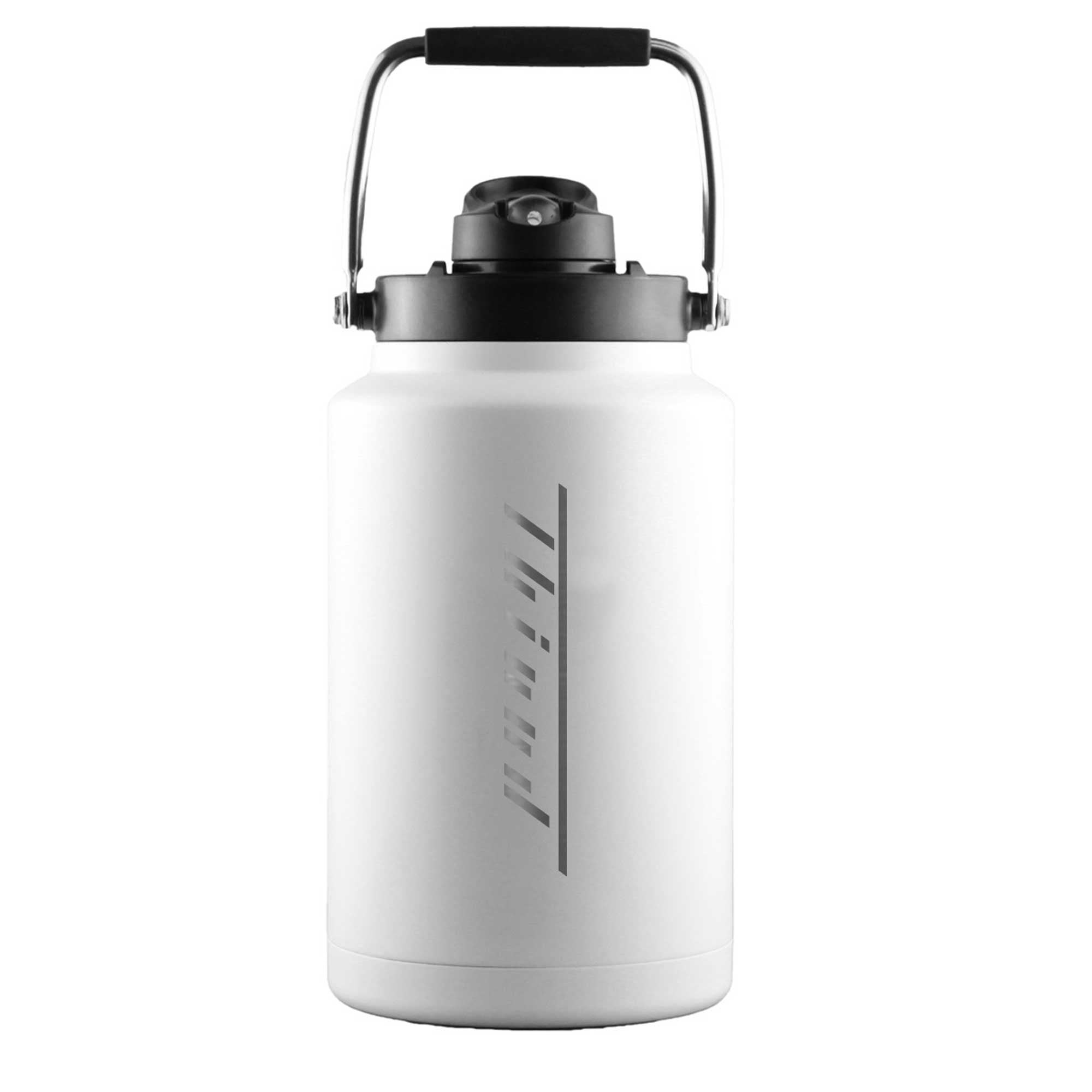 Custom THINND 1 Gallon Ice Shaker Jug - Insulated Stainless Steel Water Bottle for Gym, Workout & Outdoor Sports | Leakproof & Sweatproof Design | Perfect for Protein Shakes, Cold Drinks & Hydration on the Go